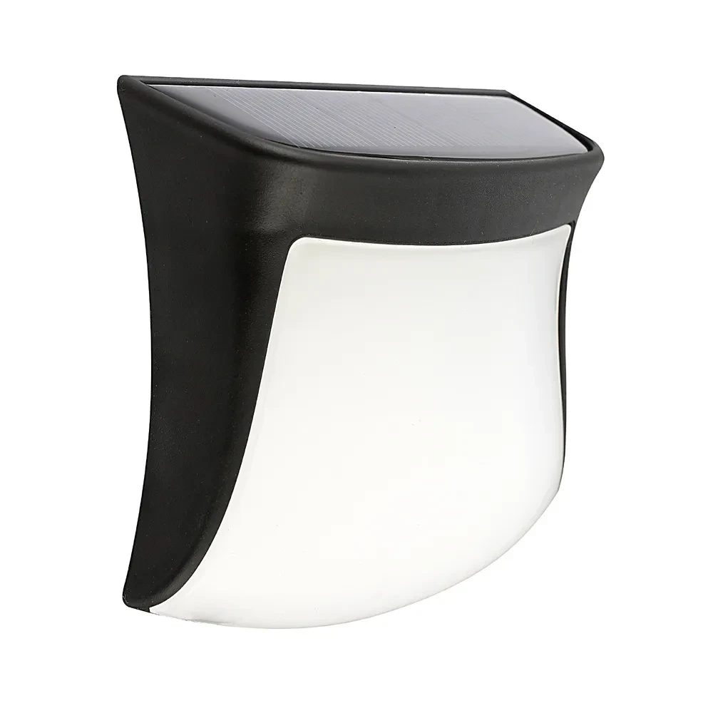 4PCS Solar Wall Lamp Outdoor Waterproof Garden Fence Lighting