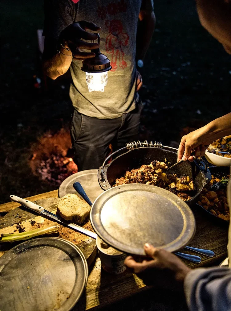 BAREBONE Portable Rechargeable LED Camp Lantern for Outdoor & Emergency Use