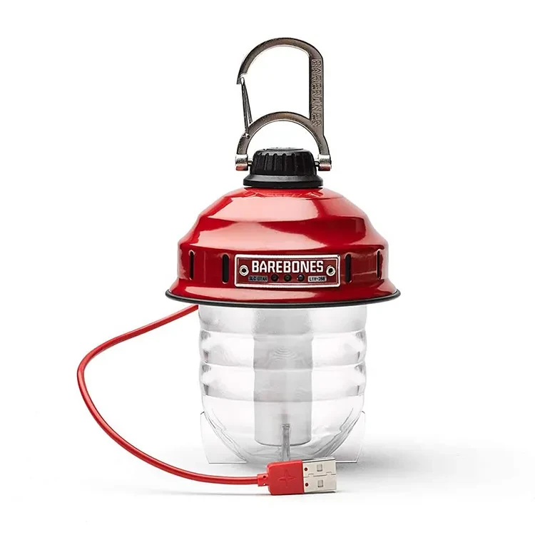 BAREBONE Portable Rechargeable LED Camp Lantern for Outdoor & Emergency Use