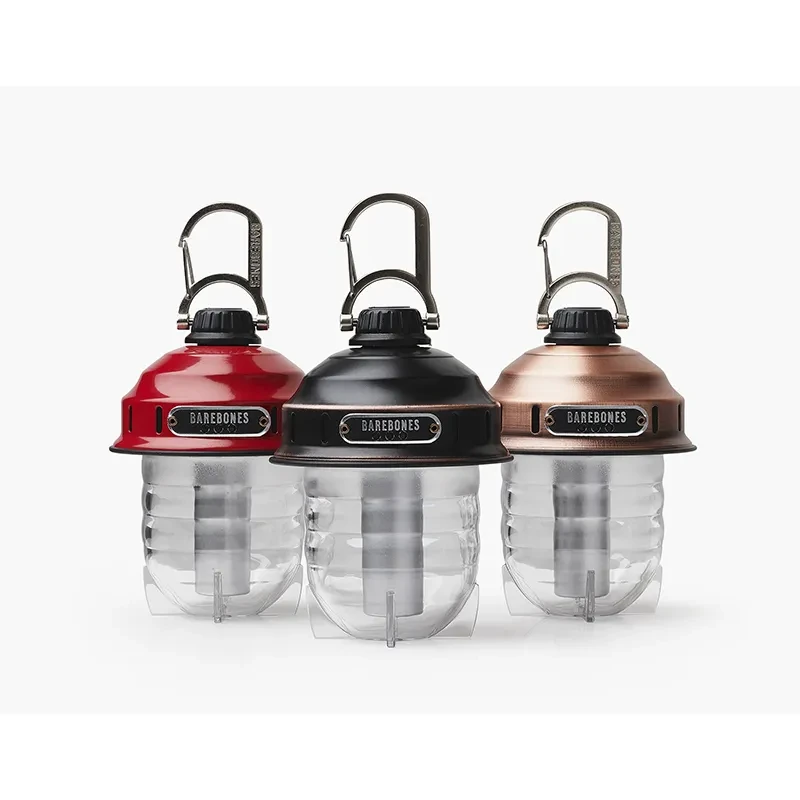 BAREBONE Portable Rechargeable LED Camp Lantern for Outdoor & Emergency Use