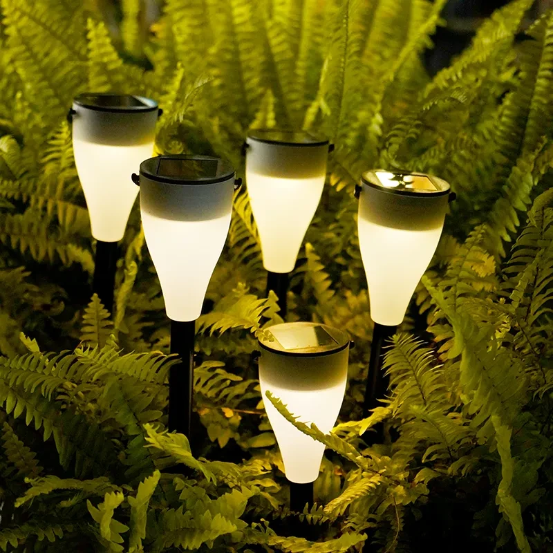 Solar Outdoor RGBW Street Light Landscape Decorative LED