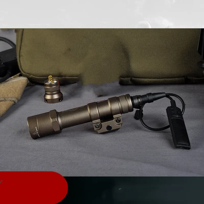 Compact M600B Tactical LED Flashlight for Outdoor Defense