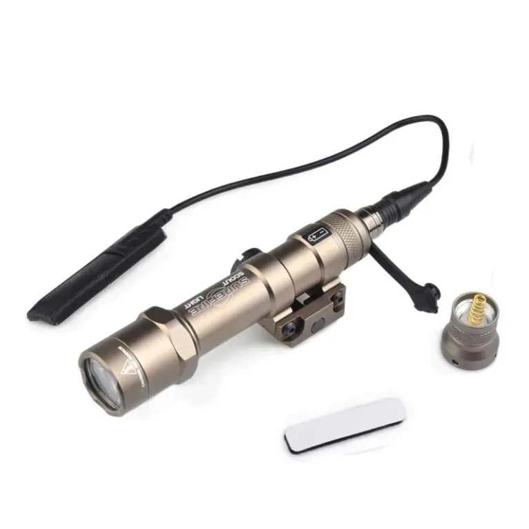 Compact M600B Tactical LED Flashlight for Outdoor Defense