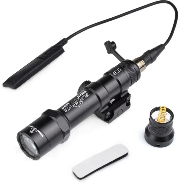 Compact M600B Tactical LED Flashlight for Outdoor Defense