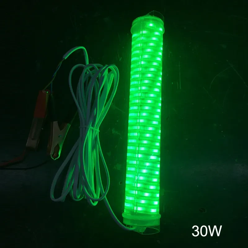IP68 Submersible LED Fish Attracting Light 12V DC Green