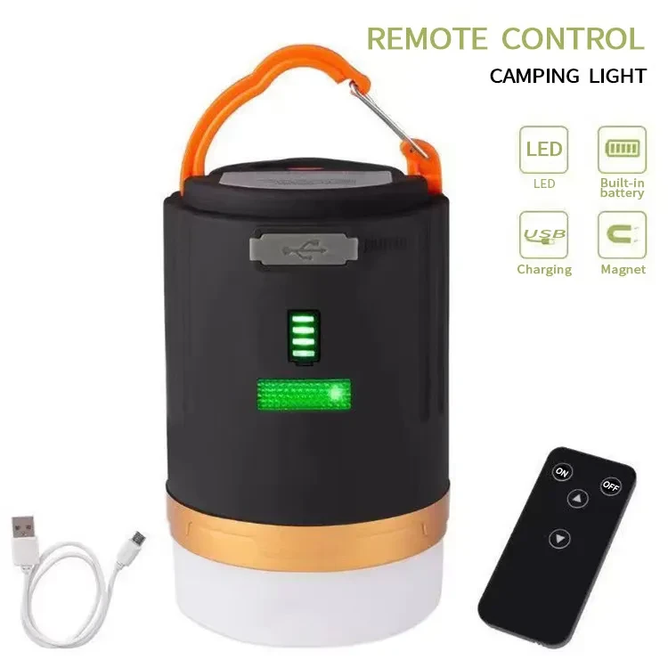 Remote-Control LED Camping Light for Outdoor & Emergency Use