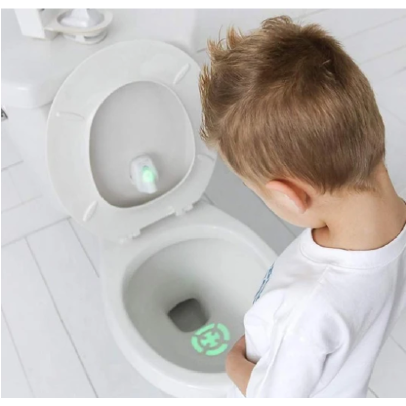 Automatic Toddler Toilet Training Target Light Motion Activated