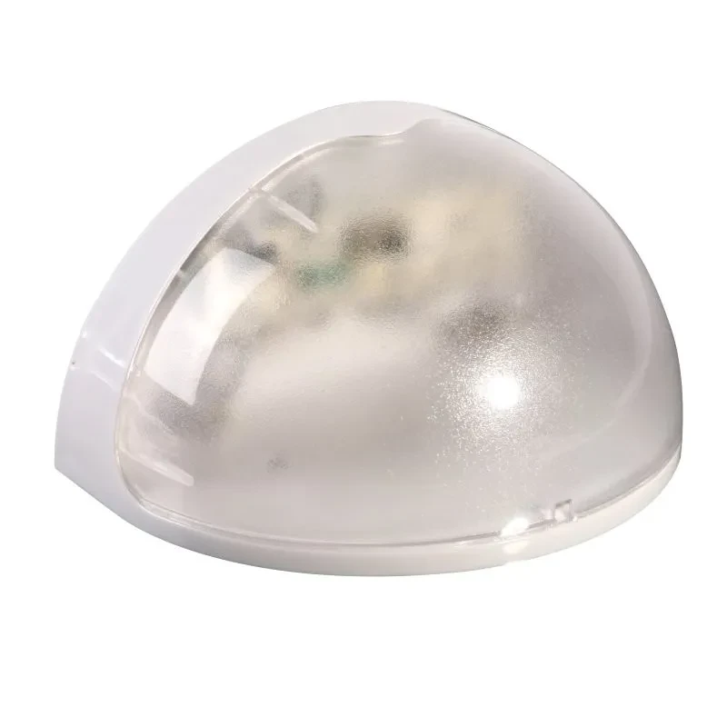 Semi Round Solar LED Fence Wall Light with Auto Night Sensor