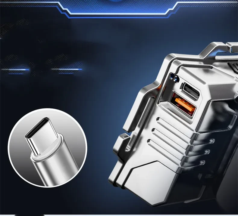 Rechargeable Long Beam LED Headlamp with Power Display & USB