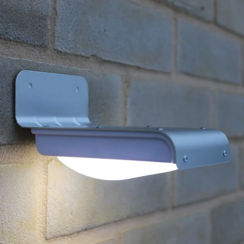 Solar PIR Motion Sensor Outdoor Light with Side LED Design