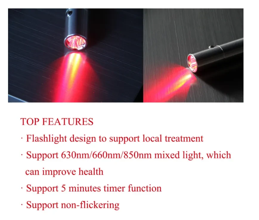 Portable TL09 Infrared Red Light Therapy Lamp for Physiotherapy