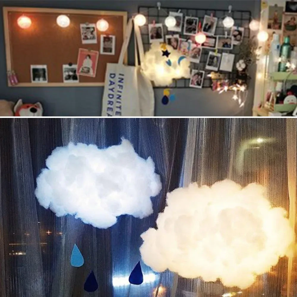 DIY Cloud Dream Catcher Night Light for Room & Home Ornament