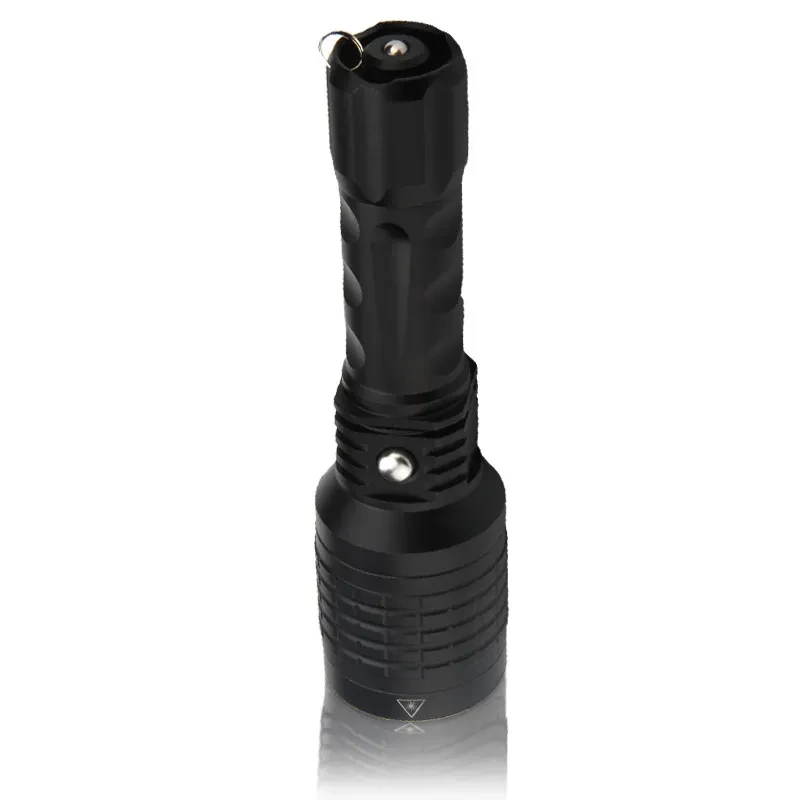 Three-in-One Green LED Outdoor Flashlight with Zoom and Multi Modes