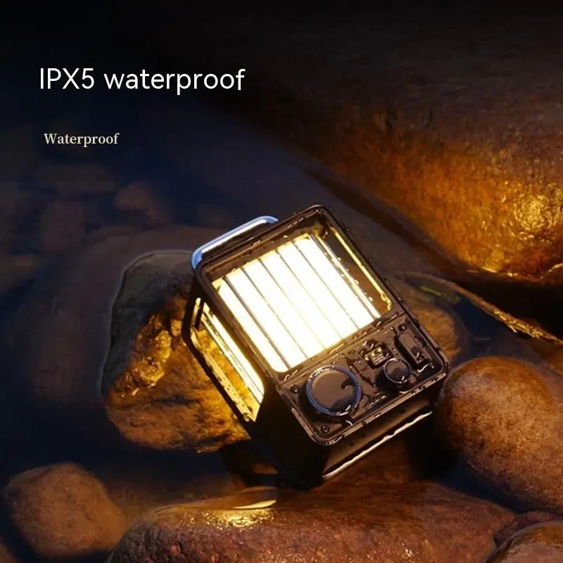 Vintage LED Lantern for Outdoor Adventures Waterproof Tent Light