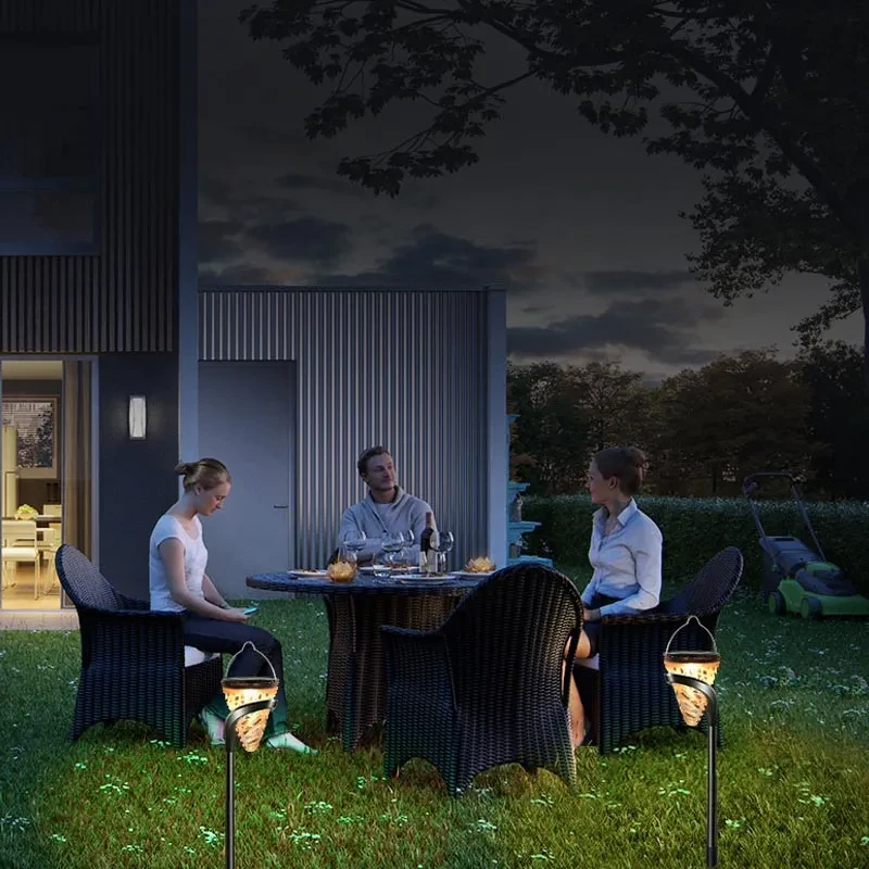 Multicolor Solar Garden Stakes LED Lights for Yard and Walkways