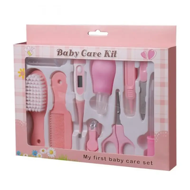 Portable Baby Health Suit – 10-Piece Grooming & Safety Set