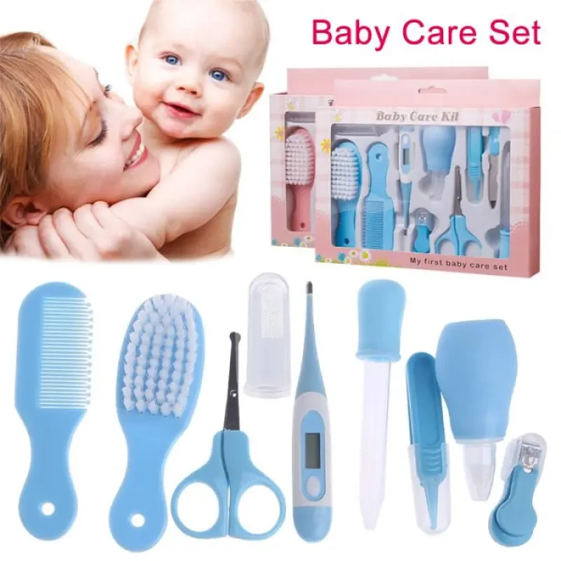Portable Baby Health Suit – 10-Piece Grooming & Safety Set