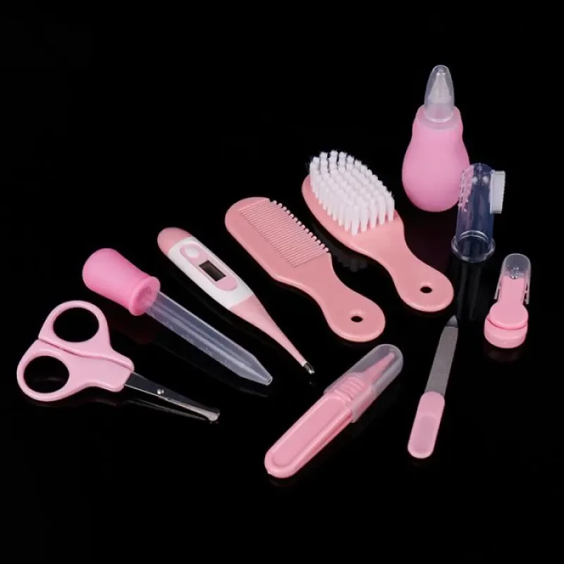 Portable Baby Health Suit – 10-Piece Grooming & Safety Set