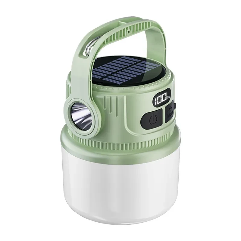 Explorer Rechargeable LED Lantern with Sun-Charged Power Panel
