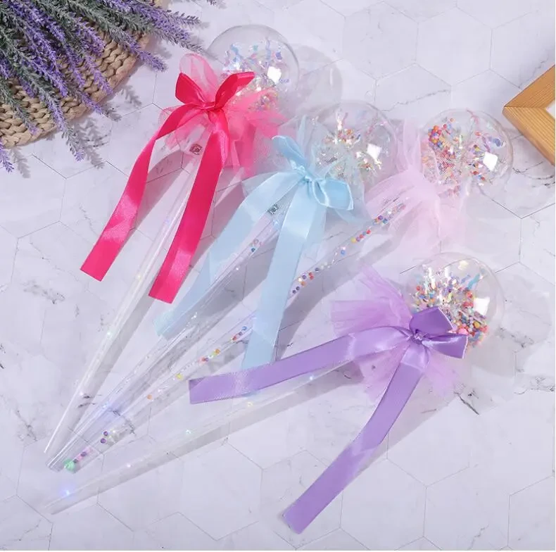 LED Bobo Ball Glowing Handheld Toy for Night Market Party Fun