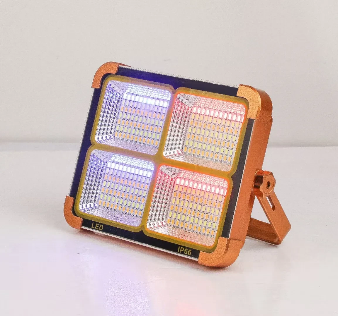 Solar LED Flood Light 300W 5730 LED Outdoor Waterproof 6V