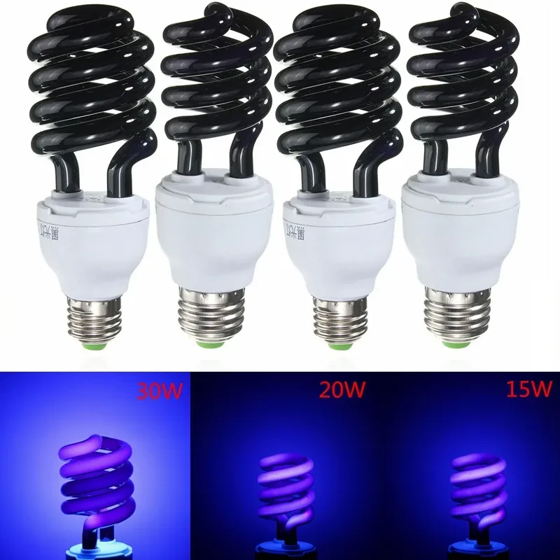 Spiral Purple UV Insect Trap Lamp 365nm for Agriculture Use