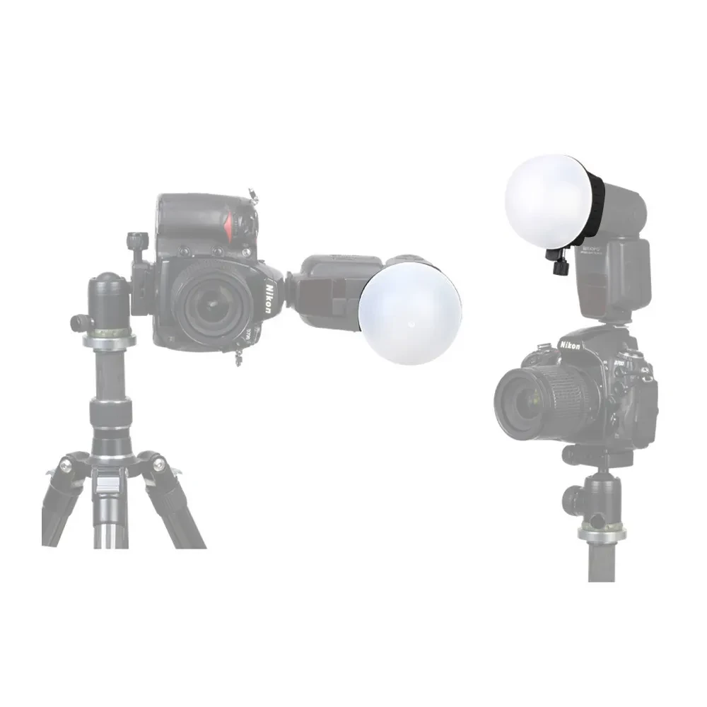 Universal Multicolor Hot Shoe Lamp Metal & PC Photography Accessory