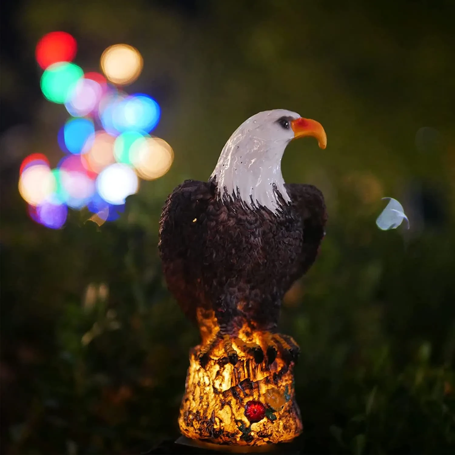 Solar Animal Lamp IP65 Waterproof Outdoor Voice-Activated Light