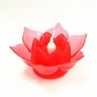 Electronic Big Lotus Lamp Smoke-Free Battery-Operated Decorative Light