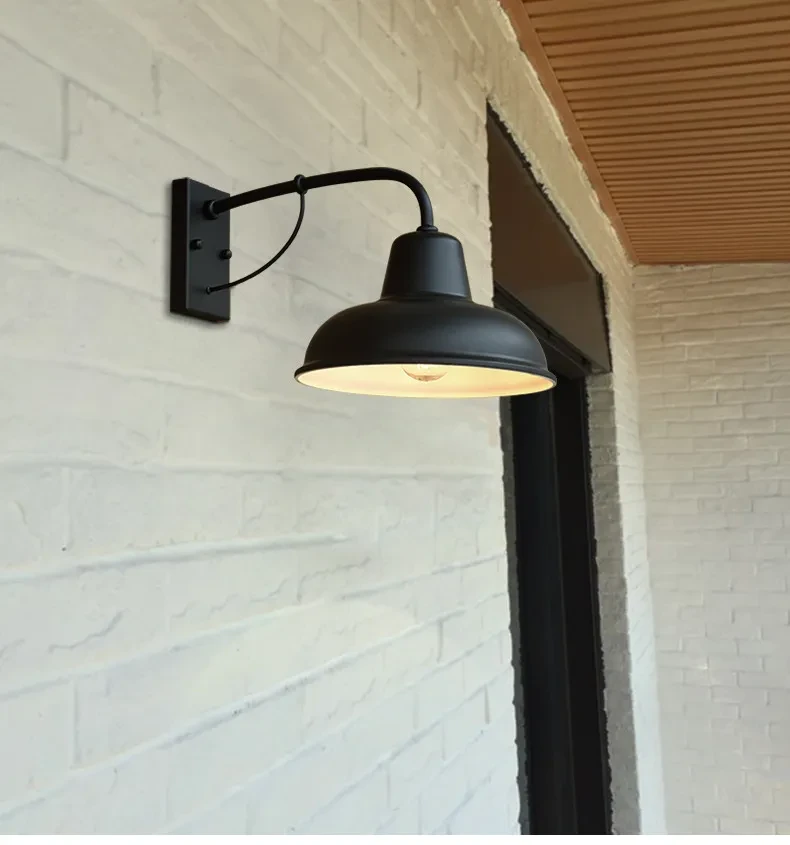 Vintage LED Outdoor Wall Lamp IP65 Waterproof for Garden & Villa