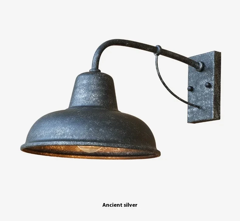 Vintage LED Outdoor Wall Lamp IP65 Waterproof for Garden & Villa