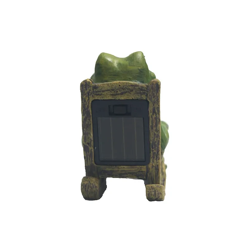 Solar-Powered Frog Night Lamp for Garden, Patio & Courtyard Decor