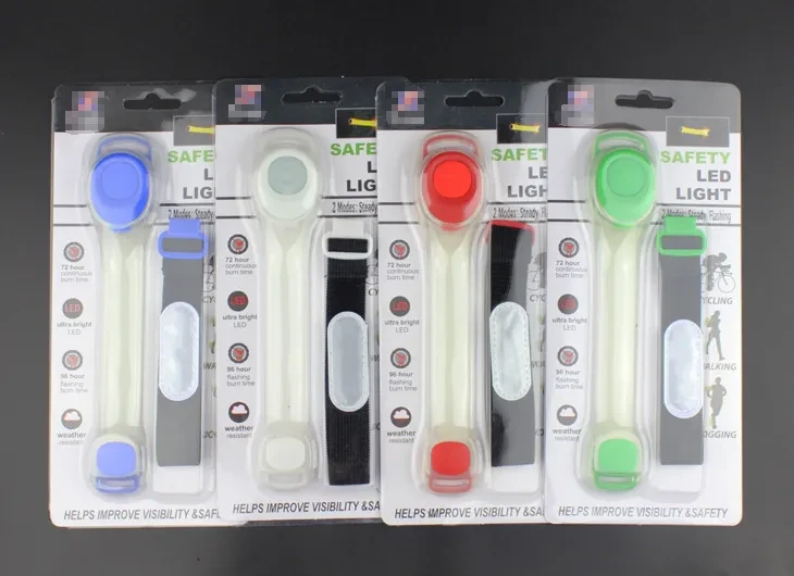 Night-Safe LED Reflective Armband for Running, Cycling & Outdoor Sports