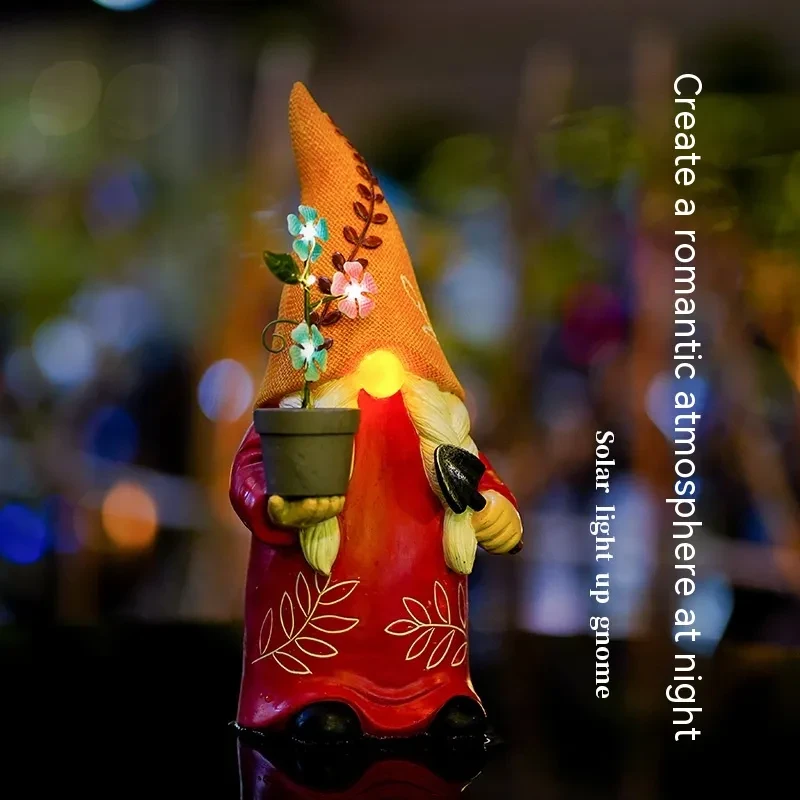 Solar Elf Flower Lamp Warm Light IP42 Waterproof Garden Decor