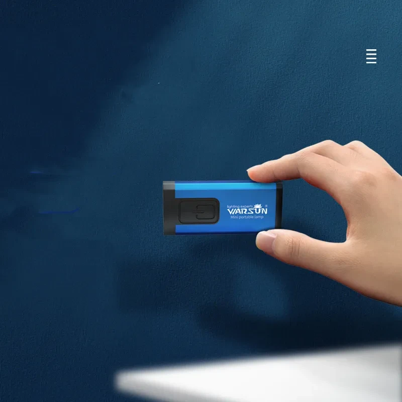 Pocket-Size Alloy Illumination Tool with Fast Charge for Daily Carry