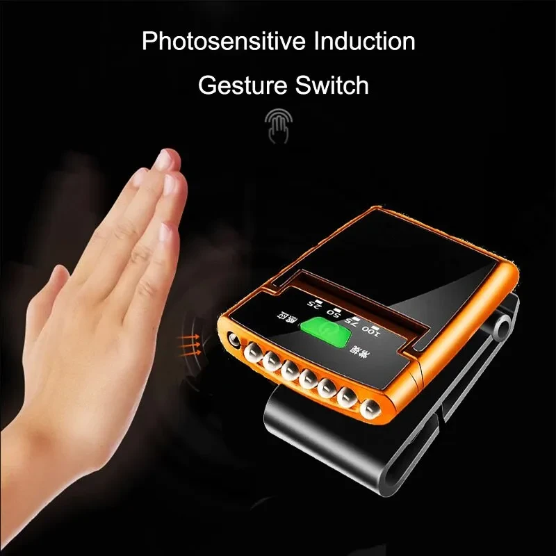 USB Rechargeable Motion Sensor Cap Light with Dual Mount Design