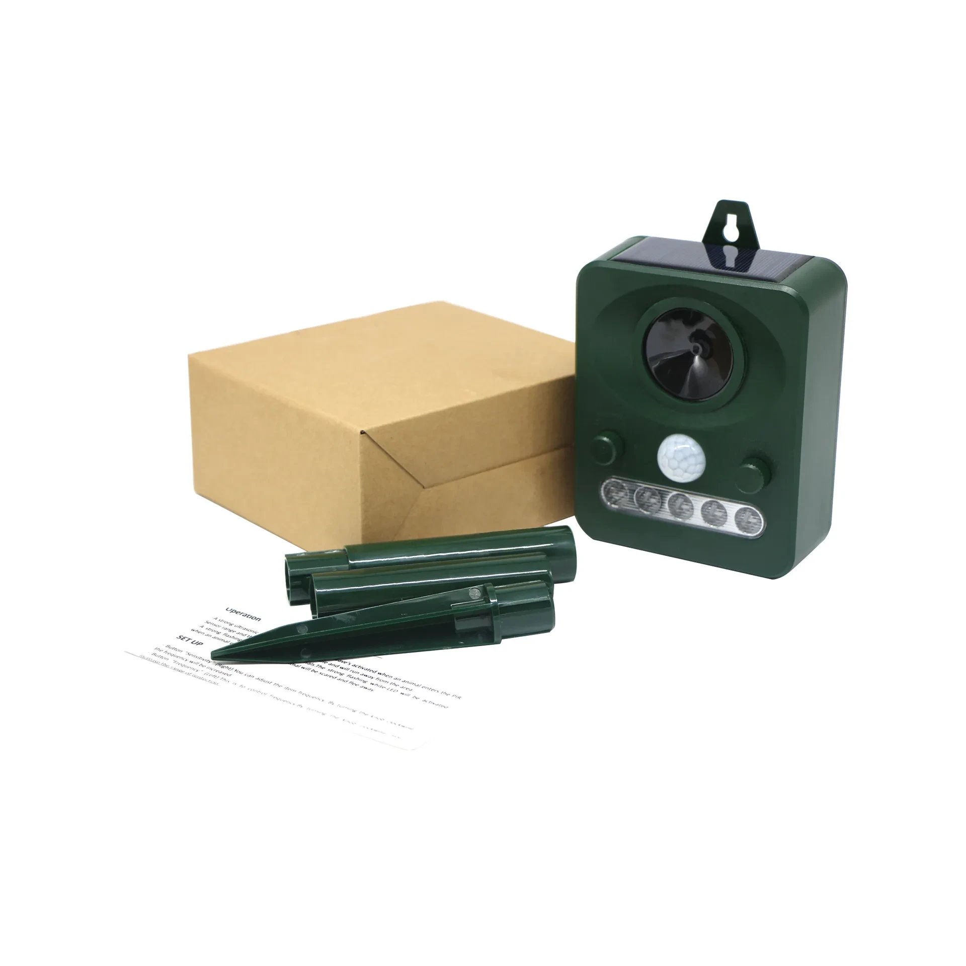 Ultrasonic Mouse Repeller with Rechargeable Pest Control System