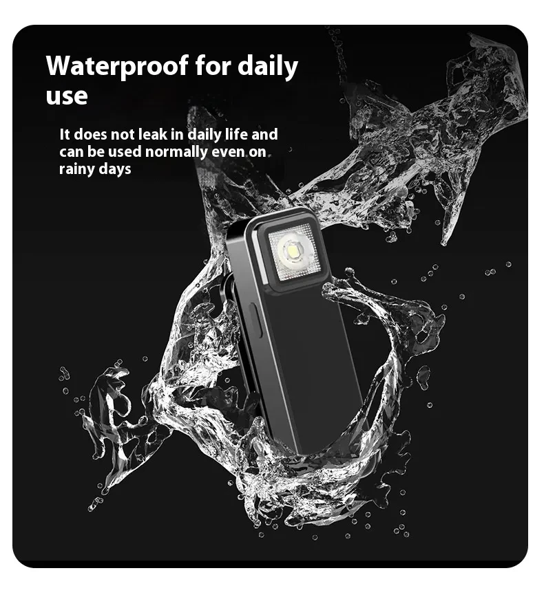 Compact Outdoor Thumb Light with Waterproof Rechargeable LED