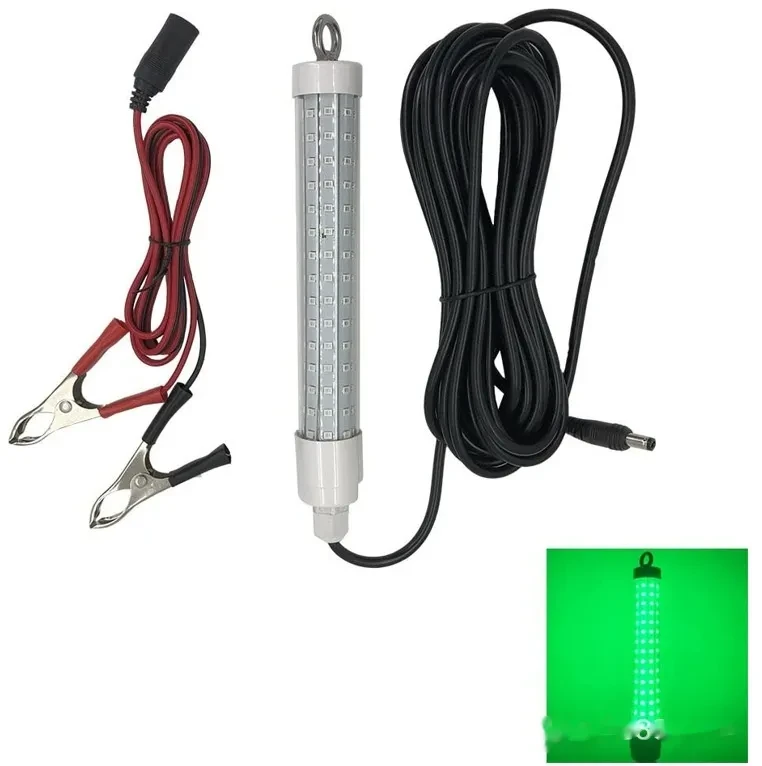 Fishing LED Lamp with Extended Main and Clip Cables