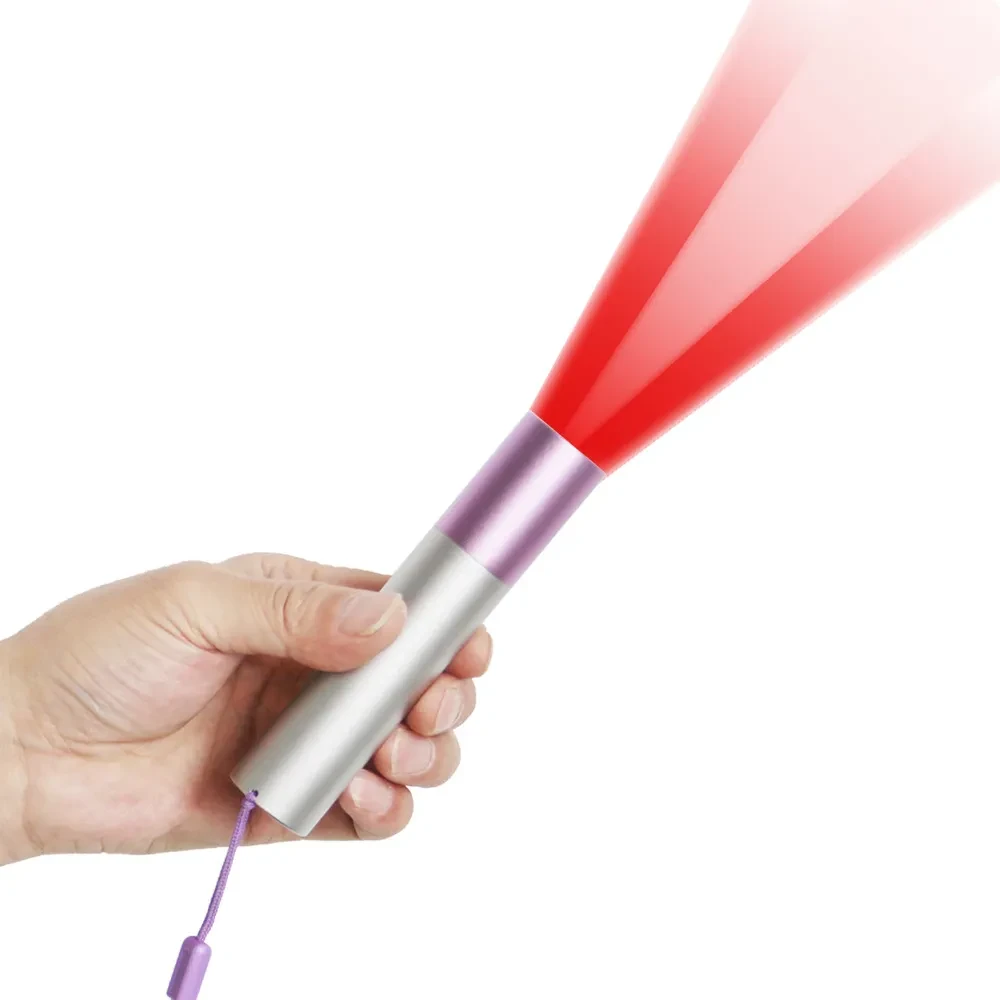 Interactive Cat Laser Lamp with Rechargeable Battery and LED Chips