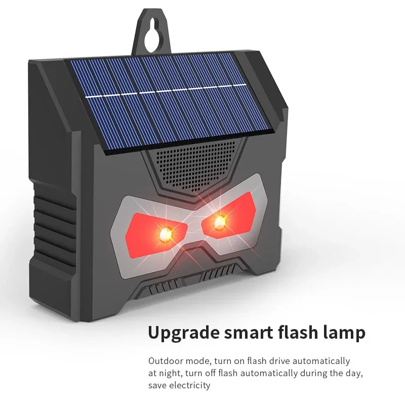 Eco-Friendly Solar Animal Deterrent for Outdoor Gardens and Yards