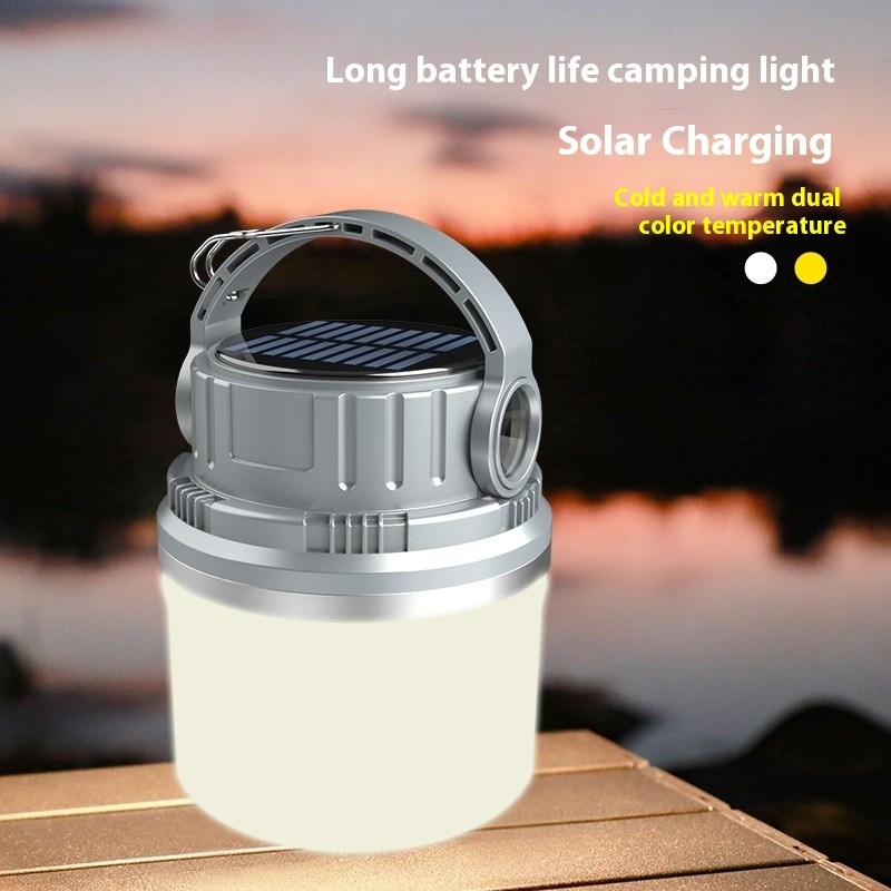 Eco-Friendly M12 LED Lantern – Portable Solar Rechargeable Light
