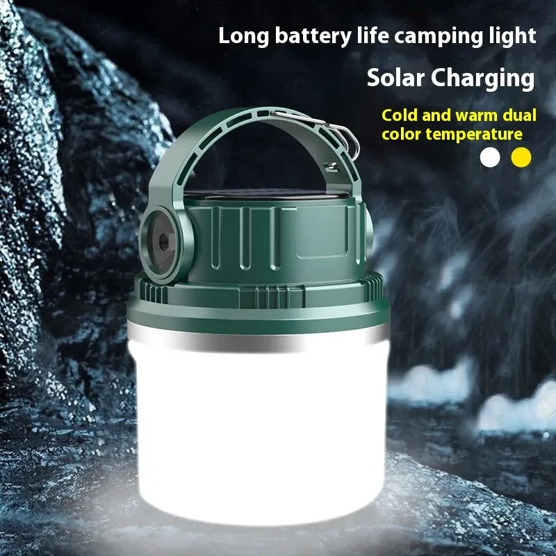Eco-Friendly M12 LED Lantern – Portable Solar Rechargeable Light