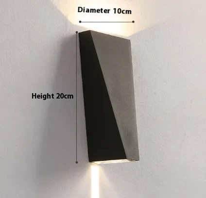 Modern Weatherproof Yard Mounted Illumination Fixture for Exteriors