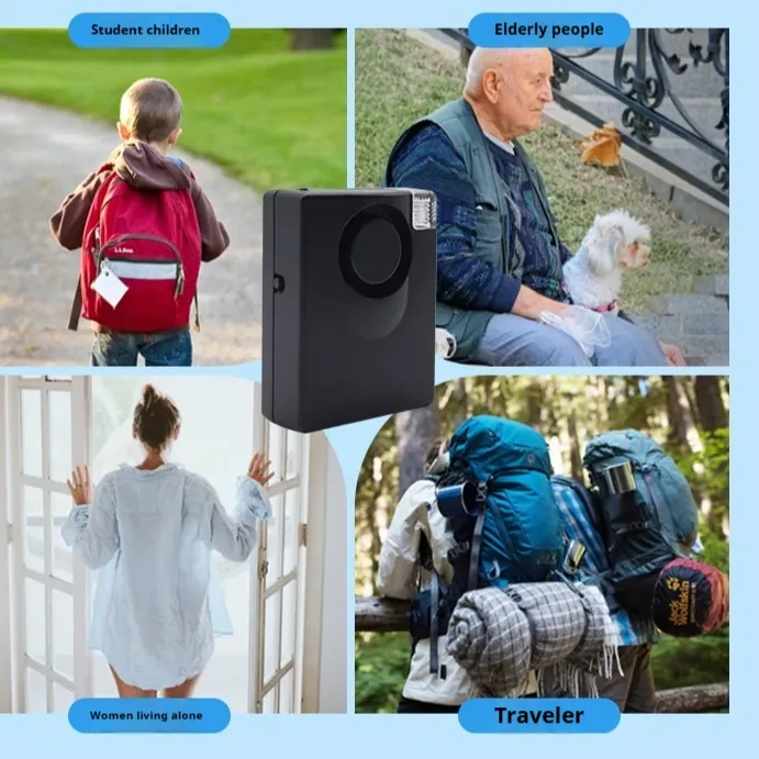 Personal Security Siren for Outdoor Safety Use