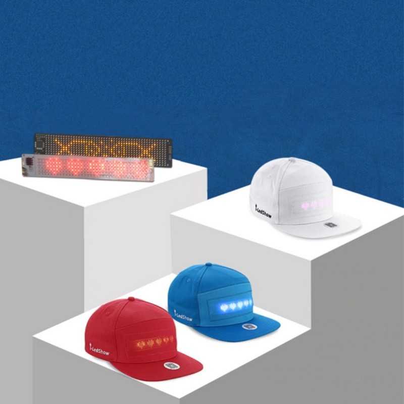 Bluetooth Silicone LED Sign with Highlight Display for Home or Desk