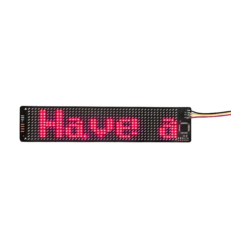Bluetooth Silicone LED Sign with Highlight Display for Home or Desk