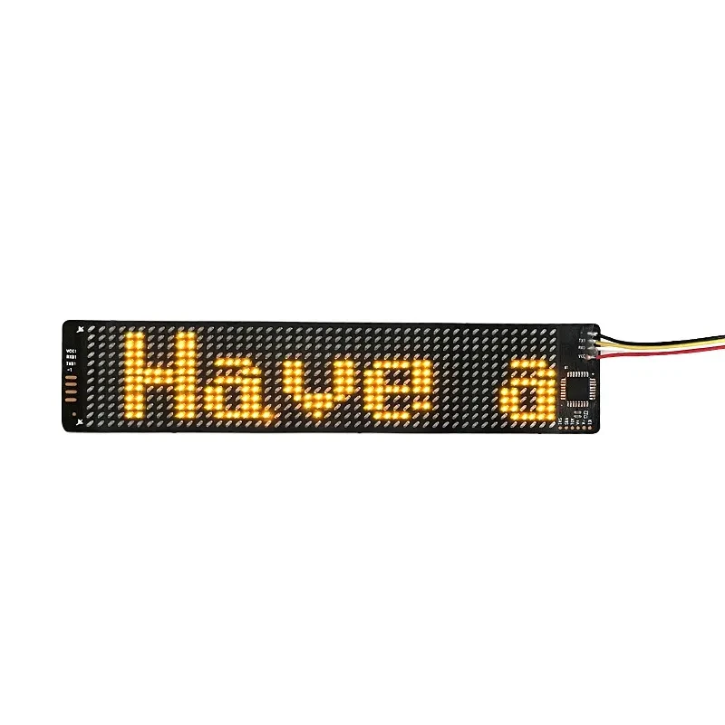 Bluetooth Silicone LED Sign with Highlight Display for Home or Desk