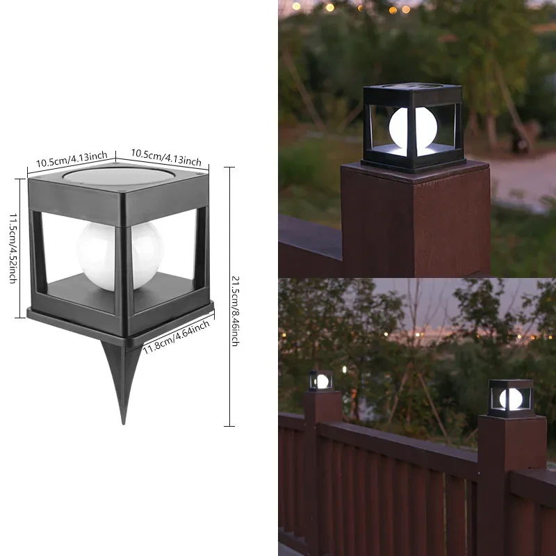 Eco-Friendly Outdoor Sphere LED Light for Garden Pathways