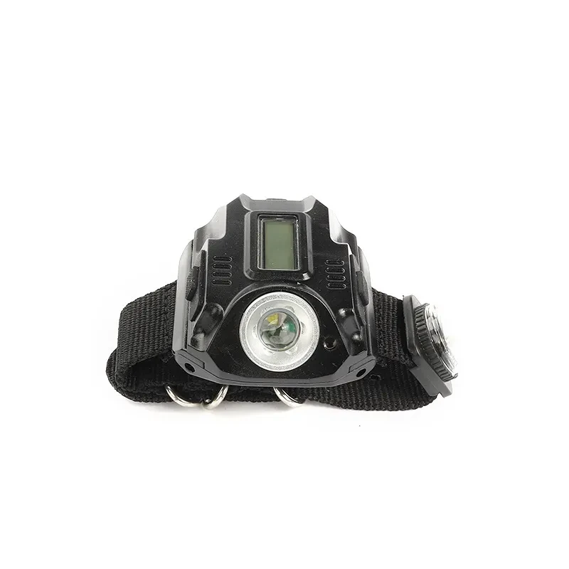 Tactical Wrist LED Lamp USB Rechargeable Outdoor Light